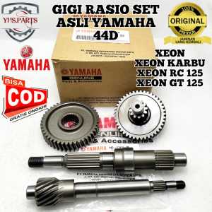 ASLI ORIGINAL GIGI GEAR RASIO SET YAMAHA YGP 44D JAMIN PRESISI XEON KARBU LAMA RC GT 125 GIR GARDAN