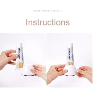 WH Toothpaste Squeezer Device Multifunctional Dispenser Facial Cleanser Clips Manual Lazy Tube Tools Press Bathroom Accessories