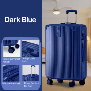 20/24/28 Inch Fashionable Suitcase Anti-Scratch Luggage Travel Bag Universal Wheel Combination Lock Luggage