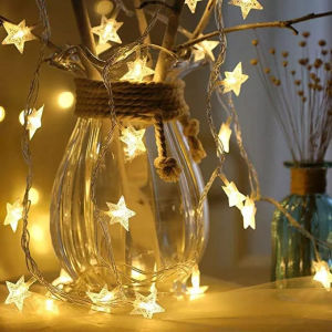 Steve Kyle Battery Operated Christmas Lights Room Decorations LED Stars