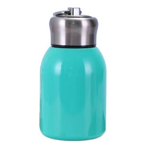 EXCES Simple Mini Vacuum Thermos Cup Stainless Steel Lifting Ring Coffee Mug Portable Keeps Cold and Heat Travel Water Bottle Tea