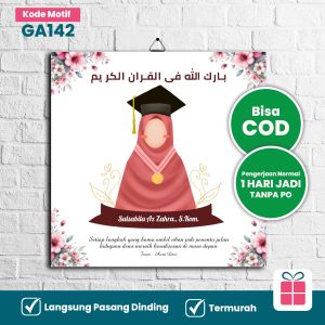 Kado Hadiah Wisuda Animasi Cewek Unik Murah Aesthetic estetik Mewah GA141 MD1