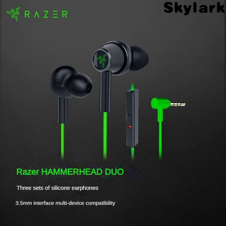 Gaming Headset Razer Hammerhead Sound Quality High Sound Quality