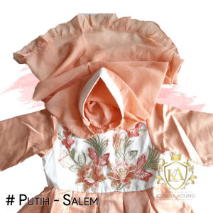 Gamis Dress Baju Muslim Anak Perempuan 5 6 Tahun Dress Muslimah Pesta Mewah Princess Baju Pesta Murah KA97 Gamis Syarii Anak