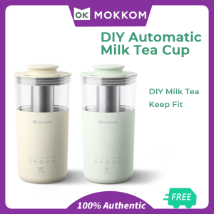 mokkom blenders Mini Soymilk Maker Food Blender Multifunction Soymilk Rice Paste Juice Soup Mixer 300ml 1-2 Person Soy Milk Machine e-cup