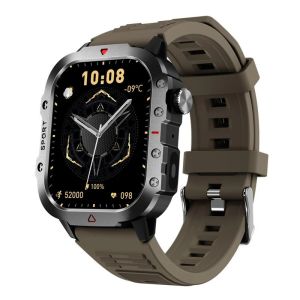 2026 New Military Smart Watch Men IP68 5ATM Outdoor Sports Fitness Tracker Health Monitoring 1.81Inch Bluetooth Calls Smartwatch