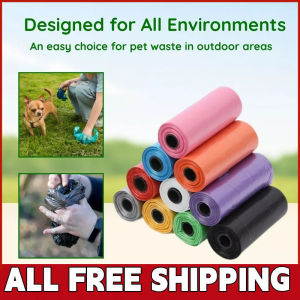 【Free Shipping】150 PCS=10 Rolls Pet Waste Bag Capsule – Portable Storage for Dog Potty Pickup Garbage Bags Leak-Proof Pet Poop Bags with Dispenser Pet Poop Bag Refill garbage Waste disposable(15bags per Roll)