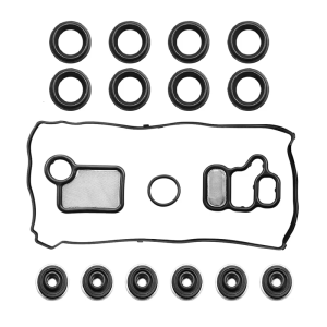 18 Piece Engine Valves Cover Gasket Set Completely Seal Kit for 2.0L 2.4L Engines Enhancing Durability Easy Installation