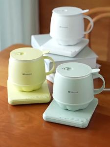 220V Hot Milk Cup Office Appointment Split Health Cup 5 Gear Electric Heating Cup Multi-function Stewing Boiling Thermos Cup