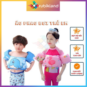 Phao Bơi Liền Thân Áo Phao Tay Đỡ Ngực Cho Bé Trai Bé Gái Chất Liệu Cao Cấp Mềm Mại Xốp Đồ Chơi Trẻ Em Bơi Lội Vận Động