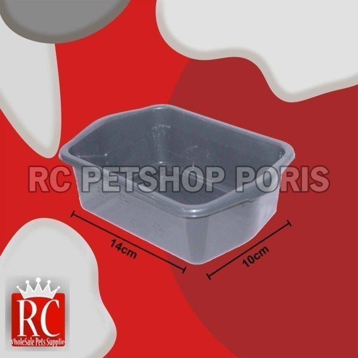 Cat Litter Box Kotak Bak Pasir Kucing Tempat Pup Kucing