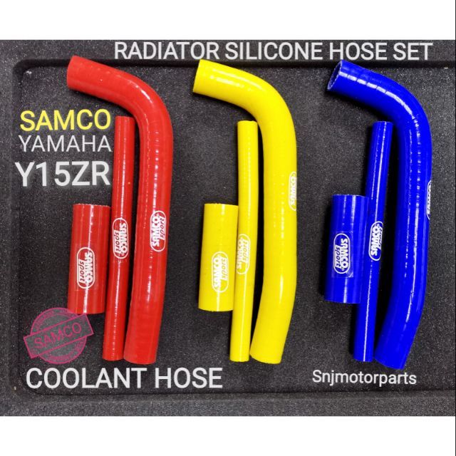 ♩YAMAHA Y15ZR Y15  V1 V2 Radiator Hose (Samco)Blue  Red  Yellow COOLANT HOSE DOUBLE LAYER♤
