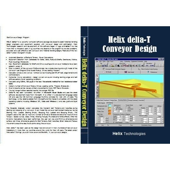 Helix Engineering Software Helix delta-T Conveyor Design Program Helix Technologies Helix | Lazada ...