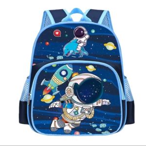 Tas Ransel Anak Karakter Astronot/Rakit/Manusia Tubuh - Tahan Air & Kapasitas Besar