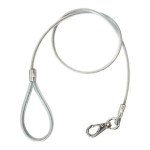 Heavy Duty Durable Strong Chew Proof Dog Cable Steel Wire Training Leash