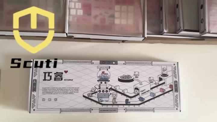 Creative Painted Milk Tea Rabbit Cute Pink Chocolate Keyboard Girls