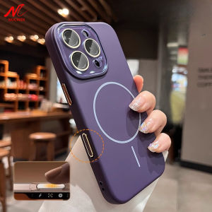 For Magsafe 16Pro Max Case for iPhone 16 17 Pro Max Air Camera Control Button Liquid Silicon Cover for iPhone 15 14 12 13 ProMax