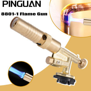 PINGUAN Welding Torch Gas Burner Flame High Temperature Brass Copper Gas Torch Brazing Solder Propane Welding Plumbing