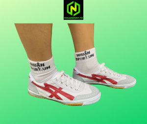 Giày bata ASIA thể thao chạy bộ cầu lông bóng chuyền sọc đen xanh lá xanh dương đỏ giày vải thương hiệu việt