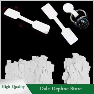 [Dale Dephne] 50/100 cái thẻ giá trắng nhãn trang sức vòng cổ nhãn dán giấy