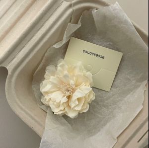 สไตล์เกาหลีฤดูร้อนฤดูใบไม้ผลิบรรยากาศดอกกุหลาบคลิปผมหน้าม้าผู้หญิงแตกกิ๊บด้านเป็ดปากเครื่องประดับผม ACFUNY