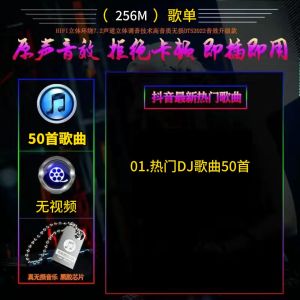 2024车载u盘音乐抖音流行催泪伤感dj情歌歌曲无损音质MP3/4优盘