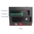 2.5"/3.5" USB 3.0 To 2 SATA Ports 1 IDE Port External HDD Hard Drive Disk Docking Station Card Reader USB3.0 Hub with OTB/OTC. 