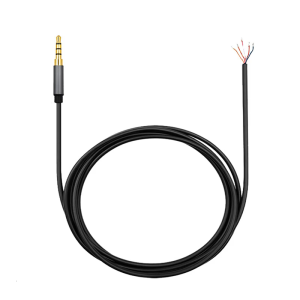 Professional 3.5mm Repair Cable for Headphones and Head-mounted Earphones Open End Bare Wire Connection Line