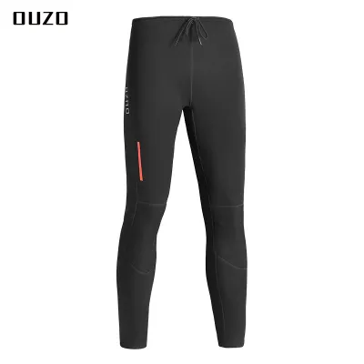 OUZO New 1.5mm Wetsuit Mens Long-sleeved Diving Top Separate Sunscreen Surf Suit Jellyfish Coat Winter Swimsuit