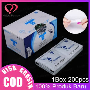 1Box 200pcs Remover Pad Nail Gel/ Penghapus Kutek