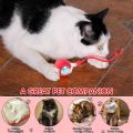 Bola Kucing Otomatis Pet Mainan Bola Listrik Bergulir Cerdas Led Laser Interaktif Bola Mainan. 