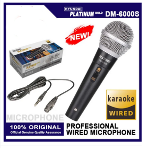 Dynamic Microphone Platinum gold DM-6000S
