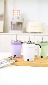 New smart temperature-measuring magnetic automatic stirring cup electric portable coffee cup milkshake cup sports and fitness