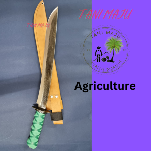 Premium Carbon Steel Garden & Farming Tool Set - Durable Multi-Purpose Knife with Sheath and Sharpener