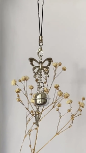 Mobile Phone Chain Charm Cute Punk Girls Women Mobile Phone Pendant Strap Lanyard DIY Handmade Backpack Accessories