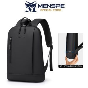 MENSPE Men Backpack Business Laptop Backpacks Waterproof Ultra-thin Casual Travel Backpack Men 16.5inch Laptop Backpack Fashion Multi-compartment Bag