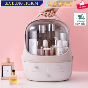 TonyDecor - Hộp đựng mỹ phẩm trang điểm Jumix Makeup Organizer Cosmetic Storage Box