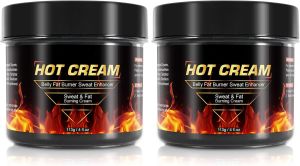 Kem giảm mỡ nóng 2 gói kem giảm mỡ bụng tự nhiên kem tăng cường giảm cân cho nam và nữ trị cellulite cho đùi chân bụng tay và mông.