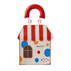 CEMOMEF Cartoon Hanging Tissue Bag Waterproof PU Tissue Storage Holder Convenient Reusable Wall Hanging Napkin Dispenser Bathroom