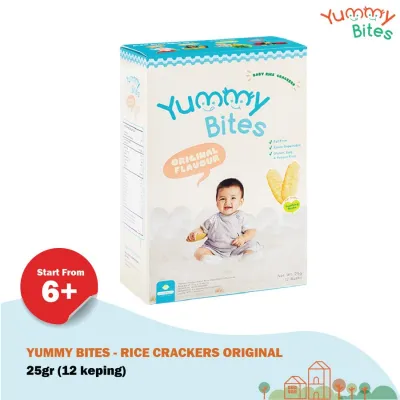 Yummy Bites Rice Cracker Snack Bayi - 25 gr