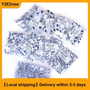 【Local shipping】 Self-adhesive mixed eyes for toys doll googly wiggly eyes diy accessories
