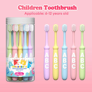 10pcs Baby Toothbrush Soft Toothbrush Fashion Letter Printed Protect Teeth Health For Kids Toothbrushes ﻿