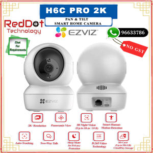 EZVIZ H6C Pro 2K Pan & Tilt Smart Home Camera