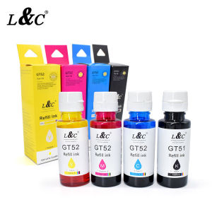 【PH Ready Stock】L&C GT51 GT52 Refill Ink Premium Ink Dye Ink For HP Printers GT5810 GT5811 GT5820 GT5821 Tank 315 415 Smart Tank 515 615 HP Series