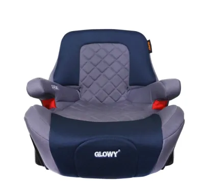 คาร์ซีท Glowy รุ่น Travel Kids Fix บูสเตอร์ซีท (15-36 กก.) ติดตั้งได้ทั้ง 2 ระบบ ระบบเข็มขัดนิรภัย และ ระบบ Isofix มีพนักพิง เอนได้ตามเบาะ ถอดซักได้