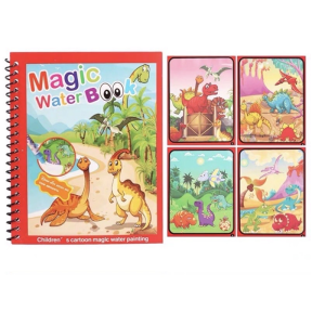 MAGIC WATER BOOK / Mainan Edukasi BUKU MEWARNAI MENGGAMBAR / BUKU MEWARNAI ANAK PENA AIR EDUKASI