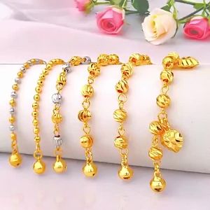 Tangan Boba Emas 916 Gelang s Bangkok Cop 916 Gold celet for Women