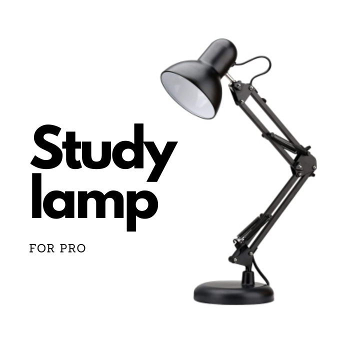 Pro Study Table lamp ikea-like for student - White coating - 60cm | Lazada