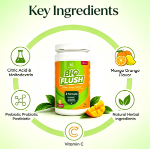 Fix Your Bloated Gut Overnight! MACIFA Bio Flush 3-in-1 Probiotic Detox Chews | Natural Colon Cleanse