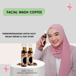 Facial Wash Coffee SR12 100ml - BPOM -  Sabun Wajah Penghilang Flek Hitam - Sabun Kopi SR12